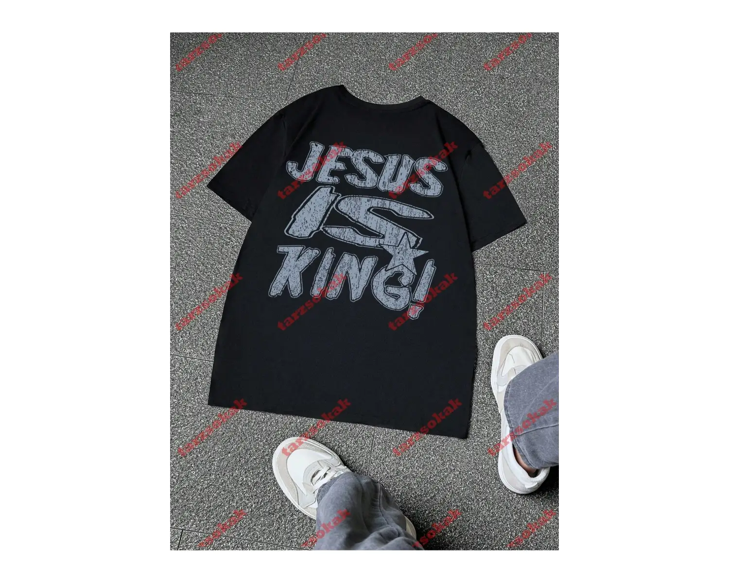 Model 3414 Erkek Yazlık Yuvarlak Yaka Kısa Kollu Günlük Tişört, Yaz