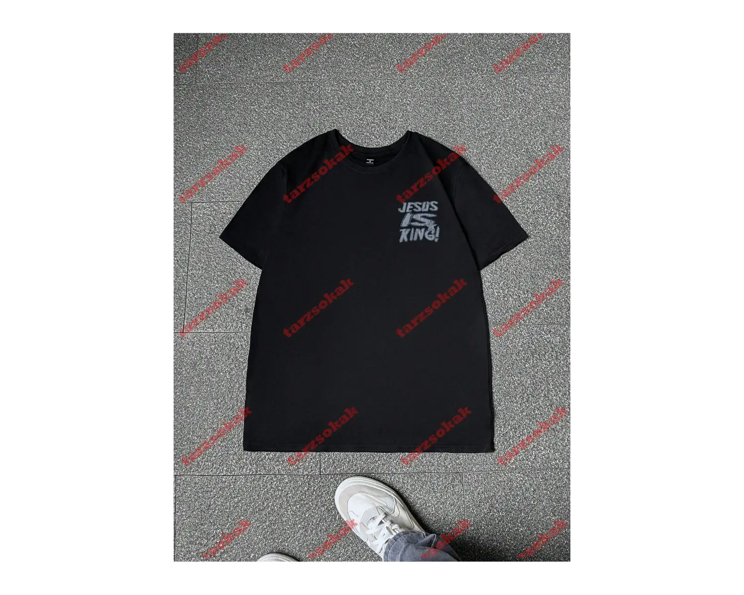 Model 3414 Erkek Yazlık Yuvarlak Yaka Kısa Kollu Günlük Tişört, Yaz