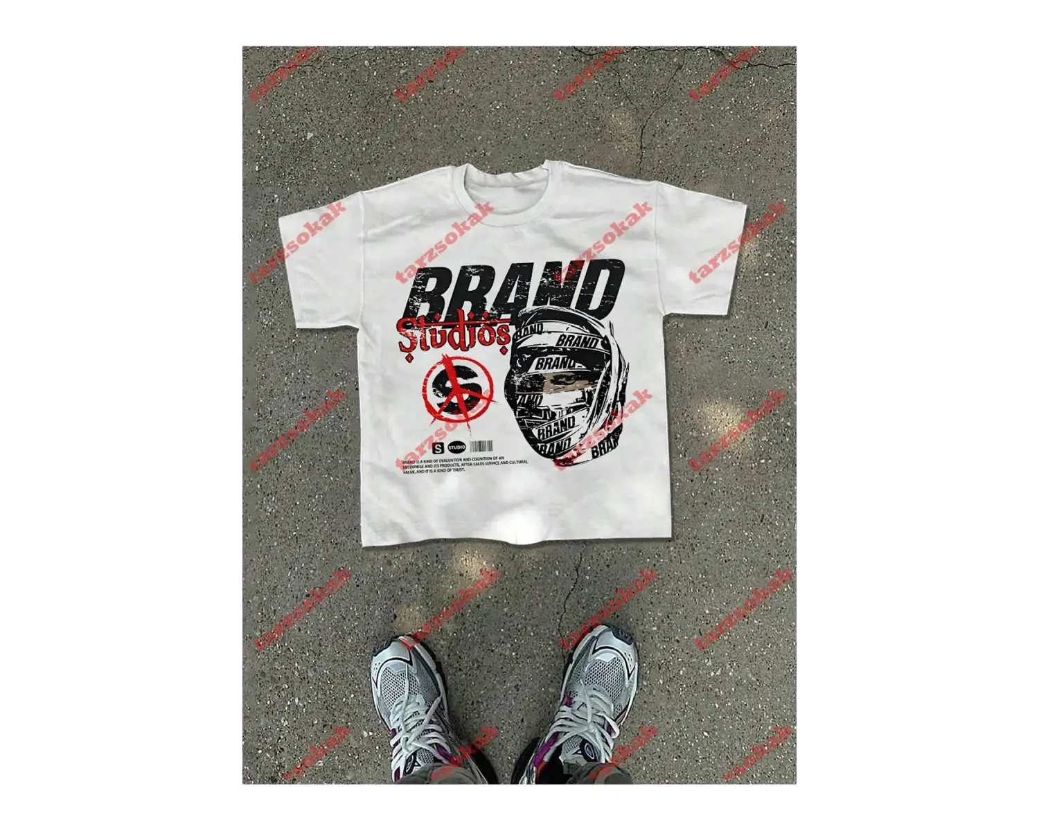 Model 3424 Erkek Yazlık Yuvarlak Yaka Kısa Kollu Günlük Tişört, Yaz