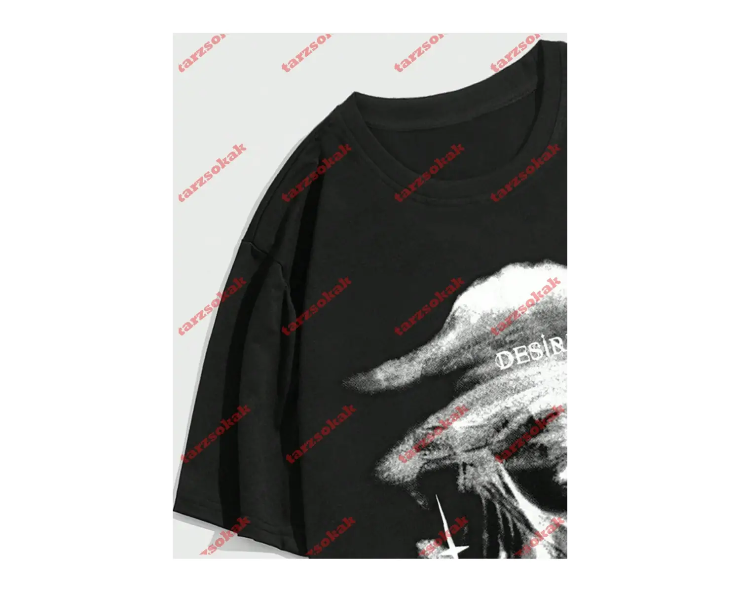 Model 3427 Erkek Yazlık Yuvarlak Yaka Kısa Kollu Günlük Tişört, Yaz