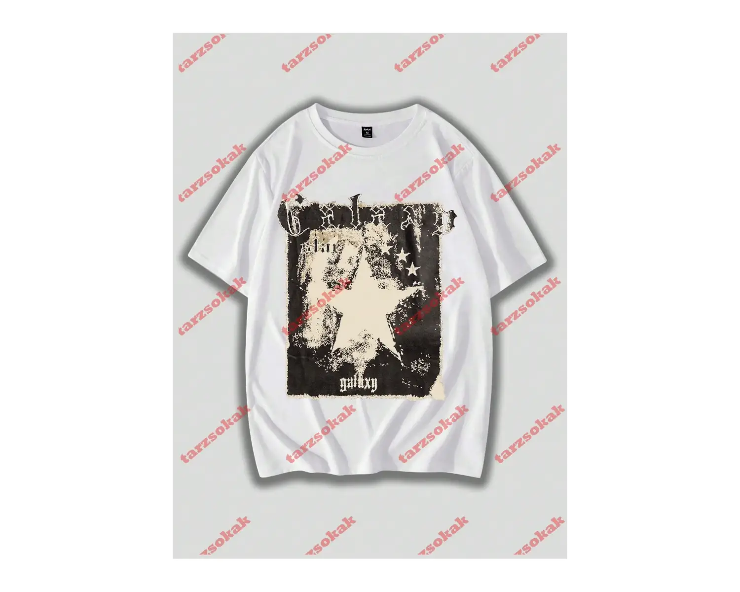 Model 3434 Erkek Yazlık Yuvarlak Yaka Kısa Kollu Günlük Tişört, Yaz