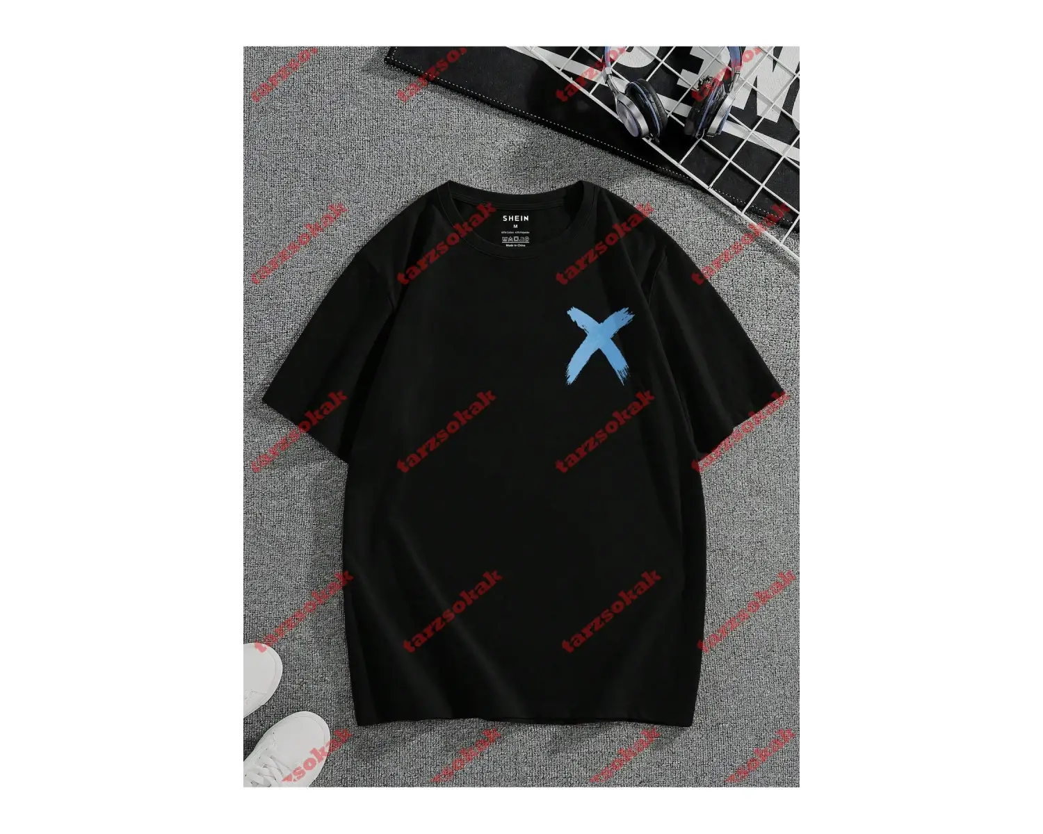 Model 3436 Erkek Yazlık Yuvarlak Yaka Kısa Kollu Günlük Tişört, Yaz