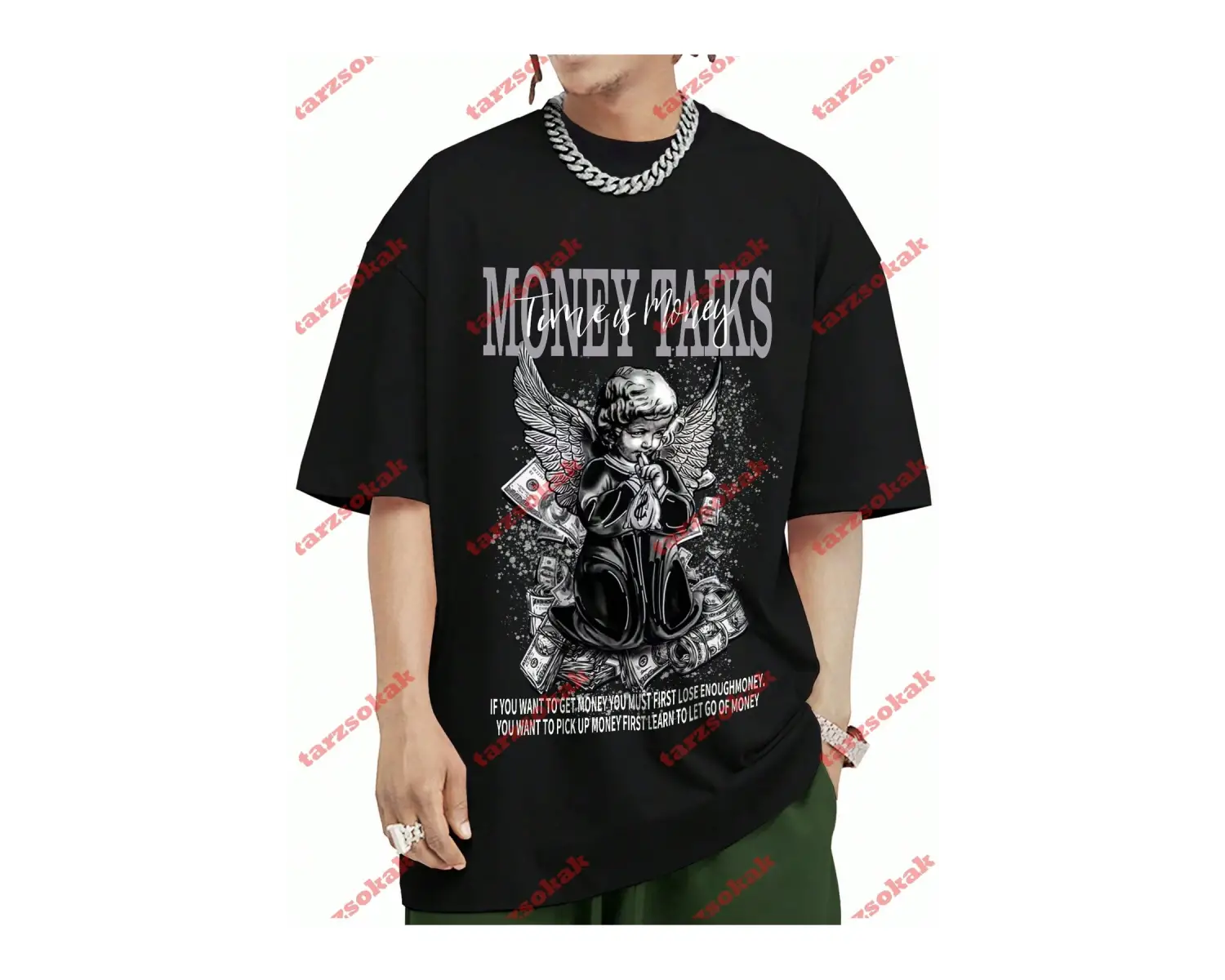 Model 3442 Erkek Yazlık Yuvarlak Yaka Kısa Kollu Günlük Tişört, Yaz