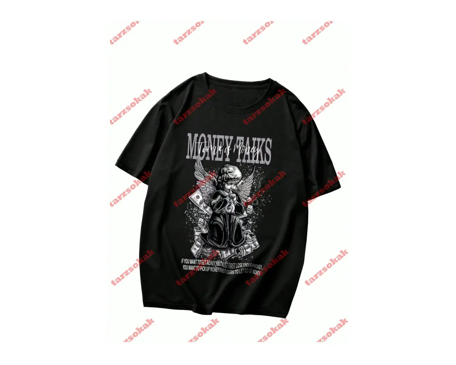 Model 3442 Erkek Yazlık Yuvarlak Yaka Kısa Kollu Günlük Tişört, Yaz