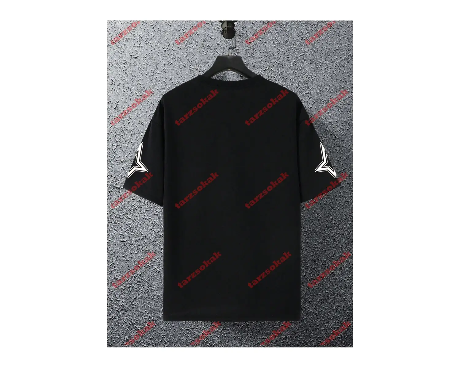 Model 3443 Erkek Yazlık Yuvarlak Yaka Kısa Kollu Günlük Tişört, Yaz