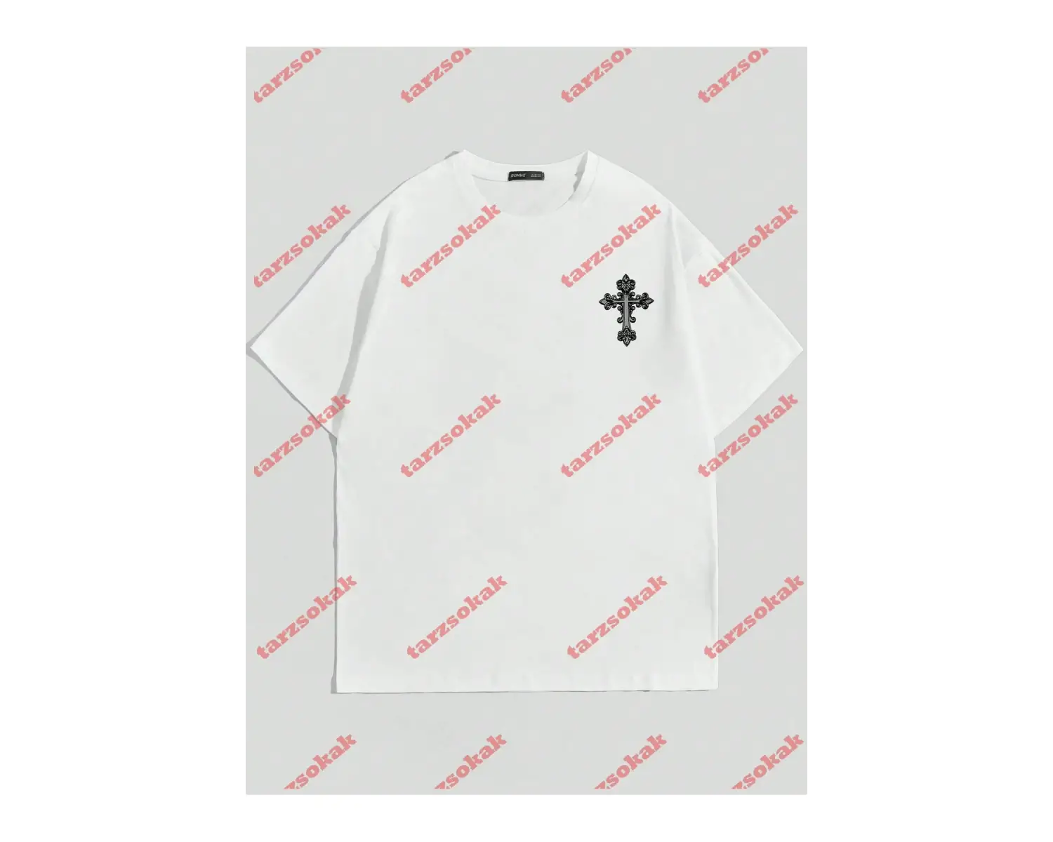 Model 3444 Erkek Yazlık Yuvarlak Yaka Kısa Kollu Günlük Tişört, Yaz