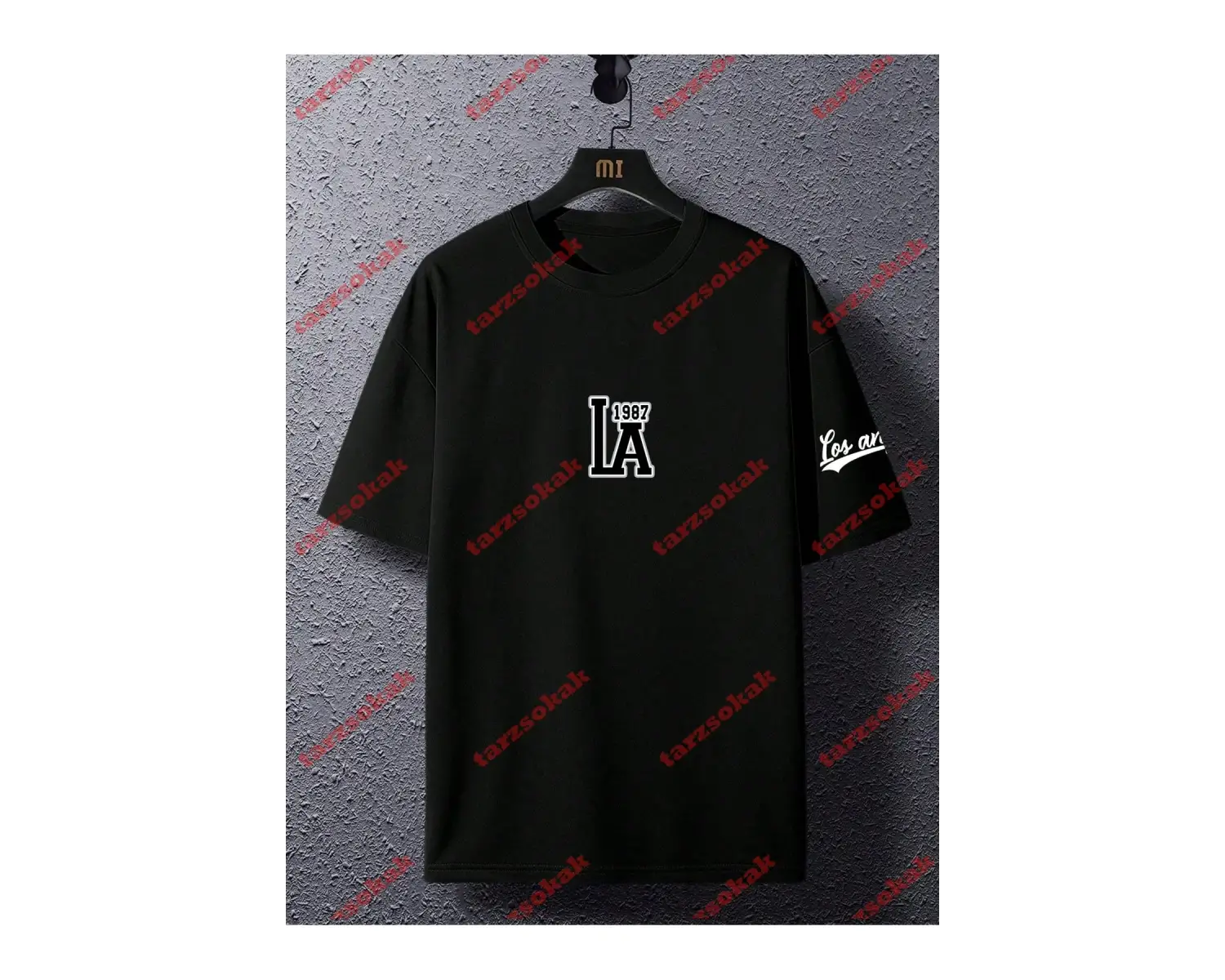 Model 3445 Erkek Yazlık Yuvarlak Yaka Kısa Kollu Günlük Tişört, Yaz