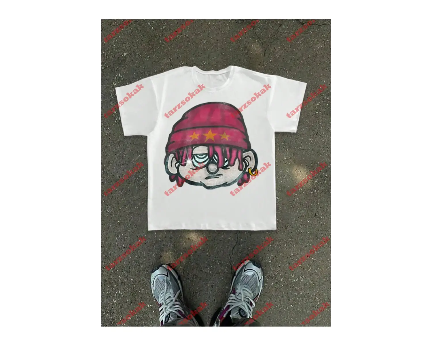 Model 3449 Erkek Yazlık Yuvarlak Yaka Kısa Kollu Günlük Tişört, Yaz