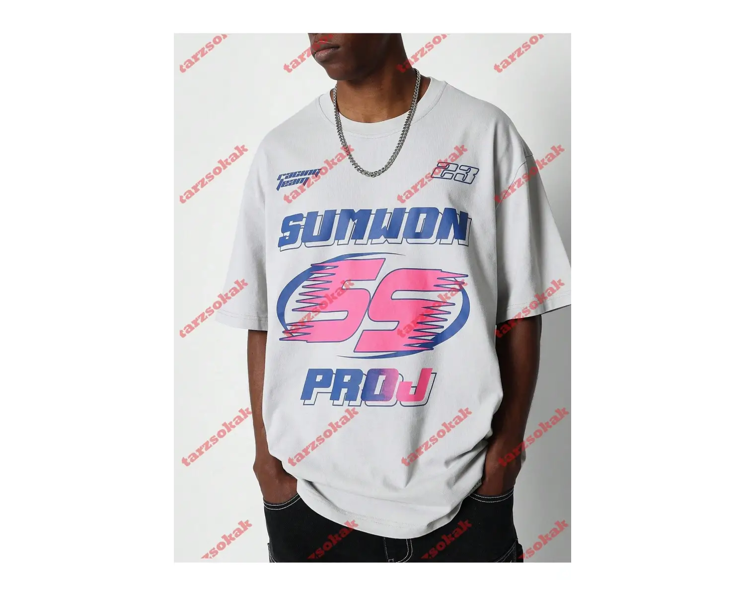 Model 3452 Erkek Yazlık Yuvarlak Yaka Kısa Kollu Günlük Tişört, Yaz