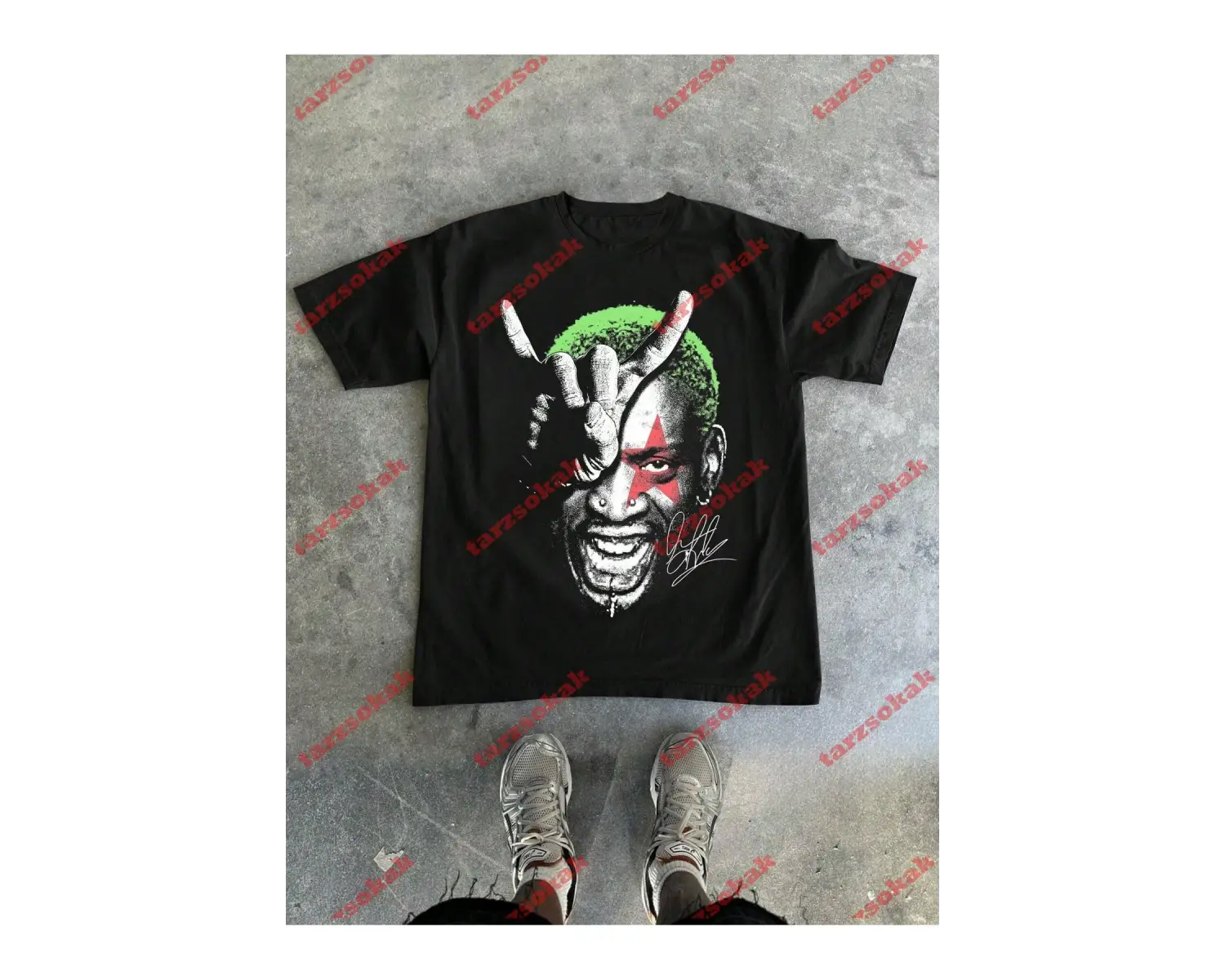 Model 3454 Erkek Yazlık Yuvarlak Yaka Kısa Kollu Günlük Tişört, Yaz