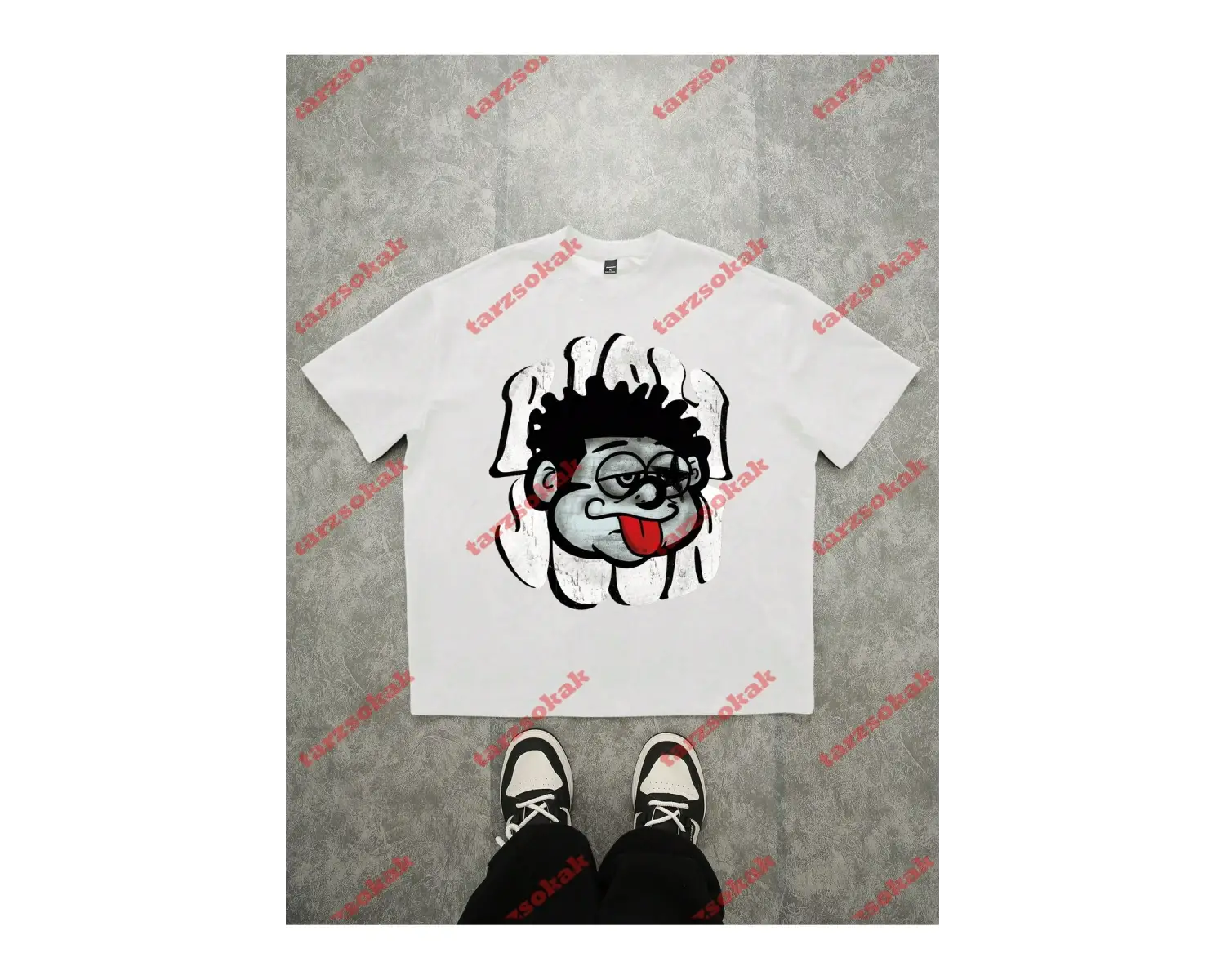 Model 3471 Erkek Yazlık Yuvarlak Yaka Kısa Kollu Günlük Tişört, Yaz