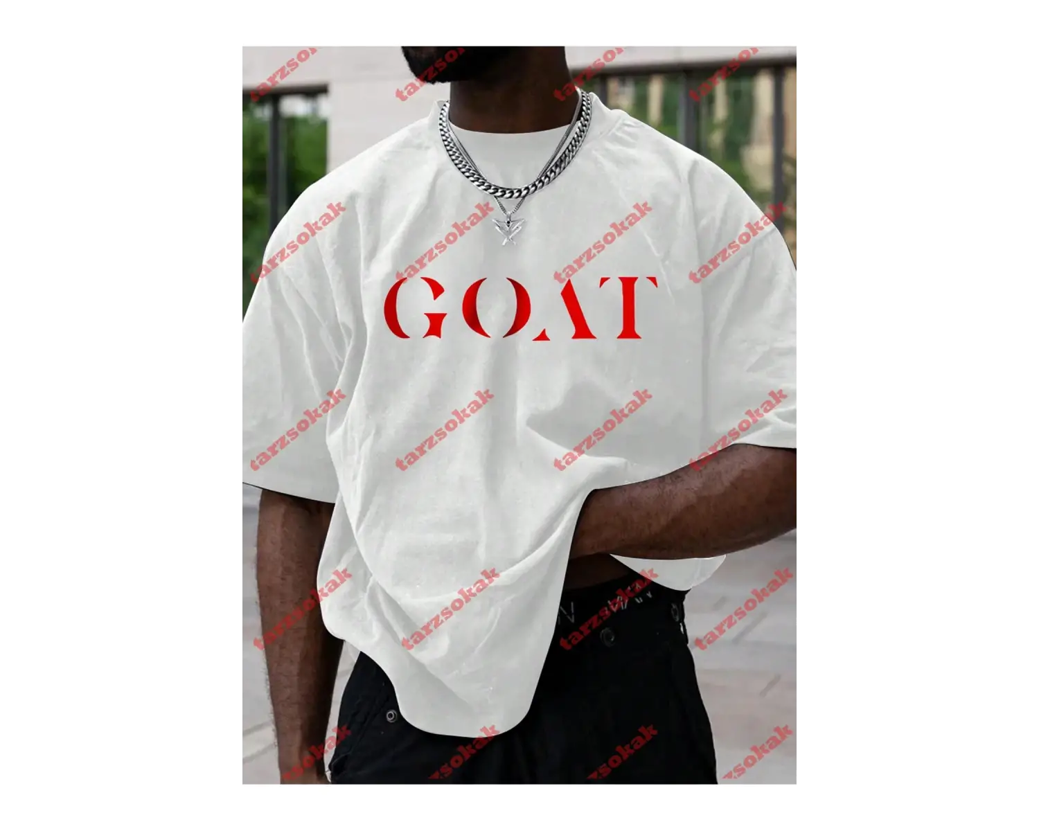 Model 3474 Erkek Yazlık Yuvarlak Yaka Kısa Kollu Günlük Tişört, Yaz