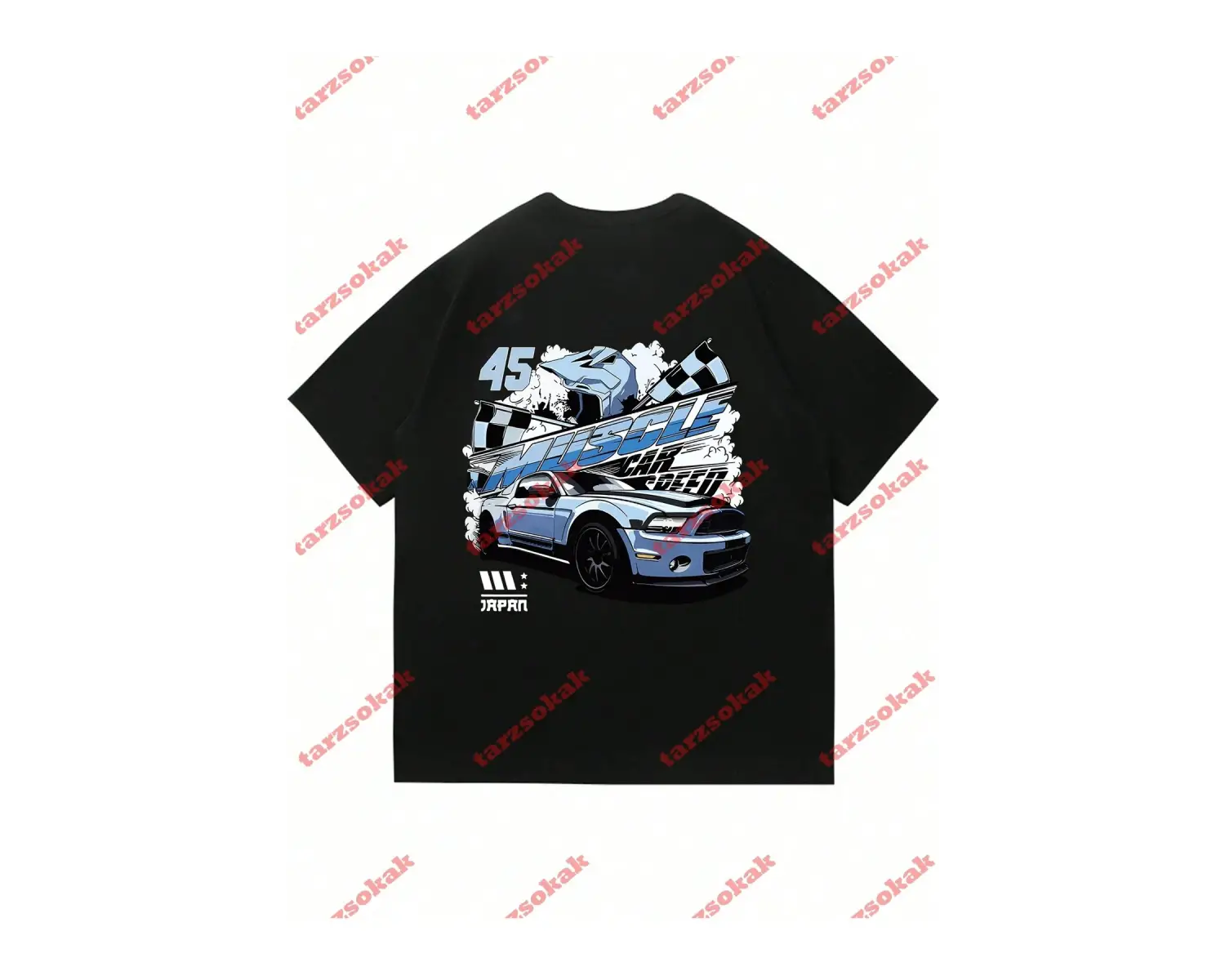 Model 3476 Erkek Yazlık Yuvarlak Yaka Kısa Kollu Günlük Tişört, Yaz