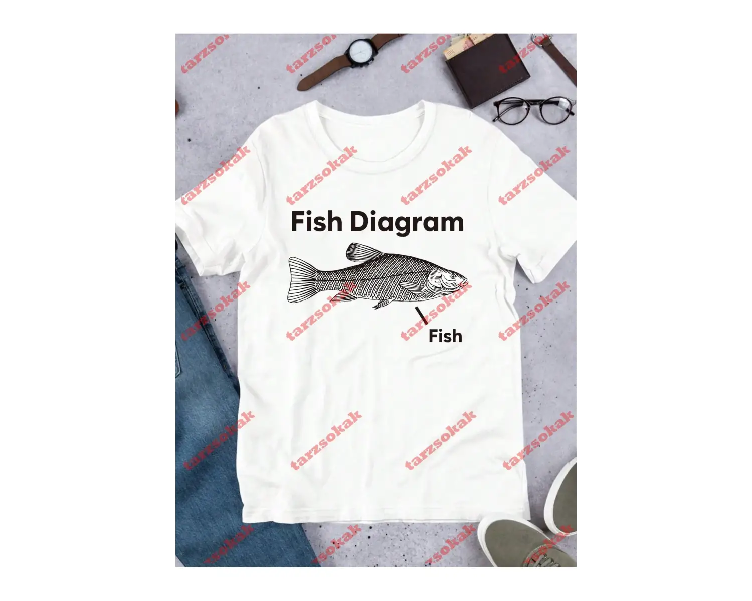 Model 3479 Erkek Yazlık Yuvarlak Yaka Kısa Kollu Günlük Tişört, Yaz