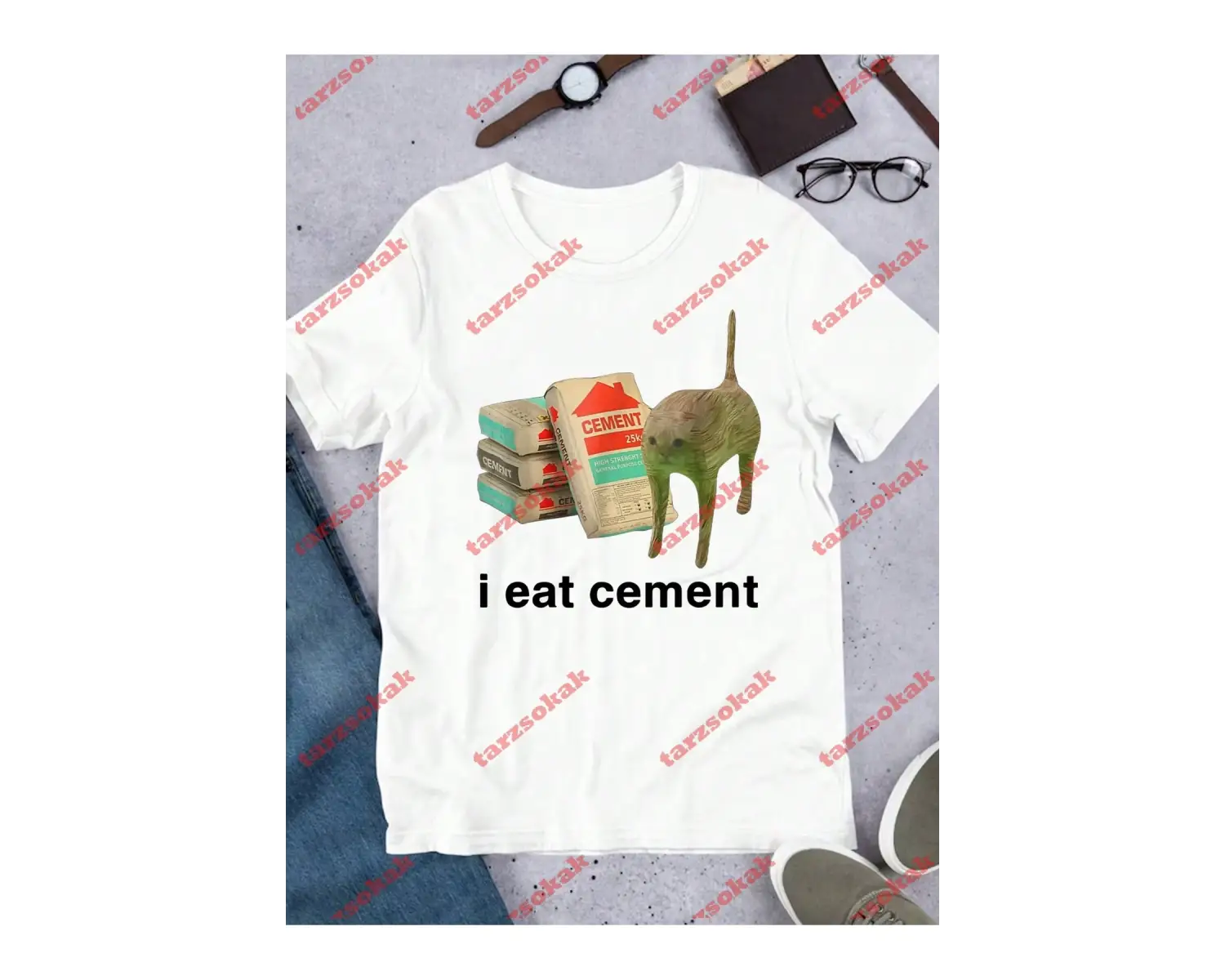 Model 3479 Erkek Yazlık Yuvarlak Yaka Kısa Kollu Günlük Tişört, Yaz