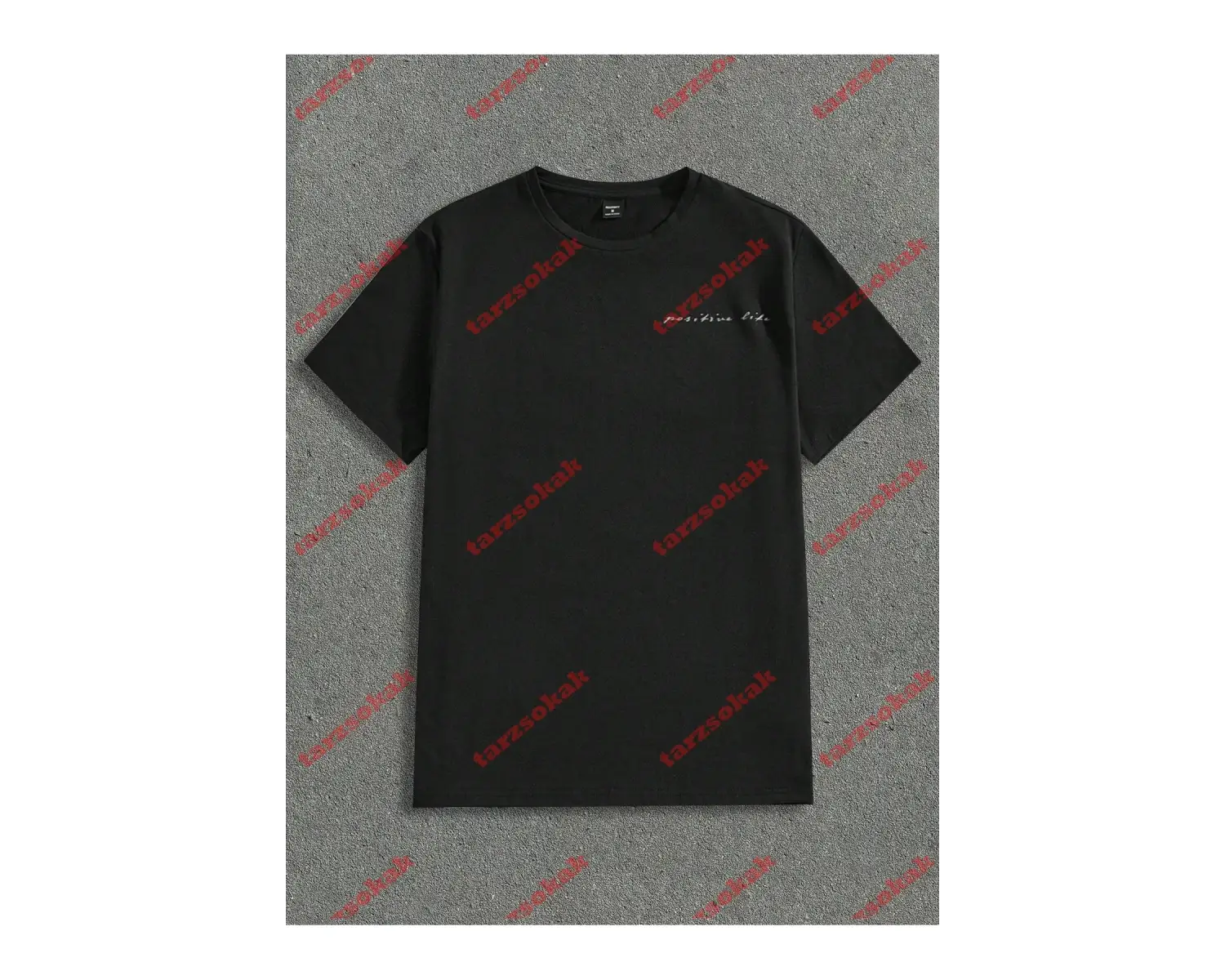 Model 3481 Erkek Yazlık Yuvarlak Yaka Kısa Kollu Günlük Tişört, Yaz