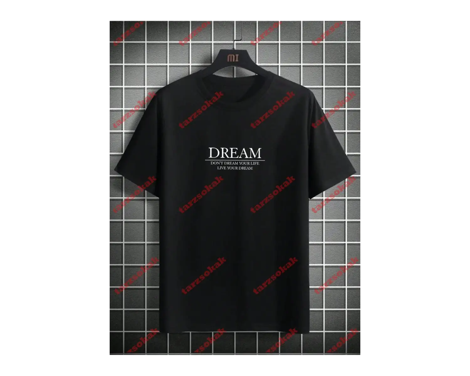 Model 3482 Erkek Yazlık Yuvarlak Yaka Kısa Kollu Günlük Tişört, Yaz