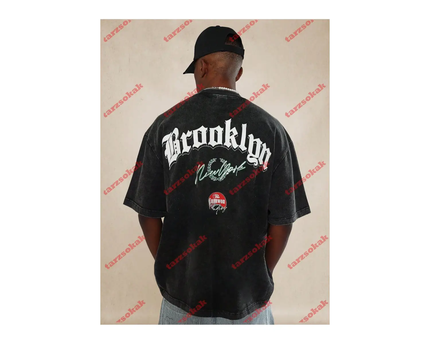 Model 3483 Erkek Yazlık Yuvarlak Yaka Kısa Kollu Günlük Tişört, Yaz