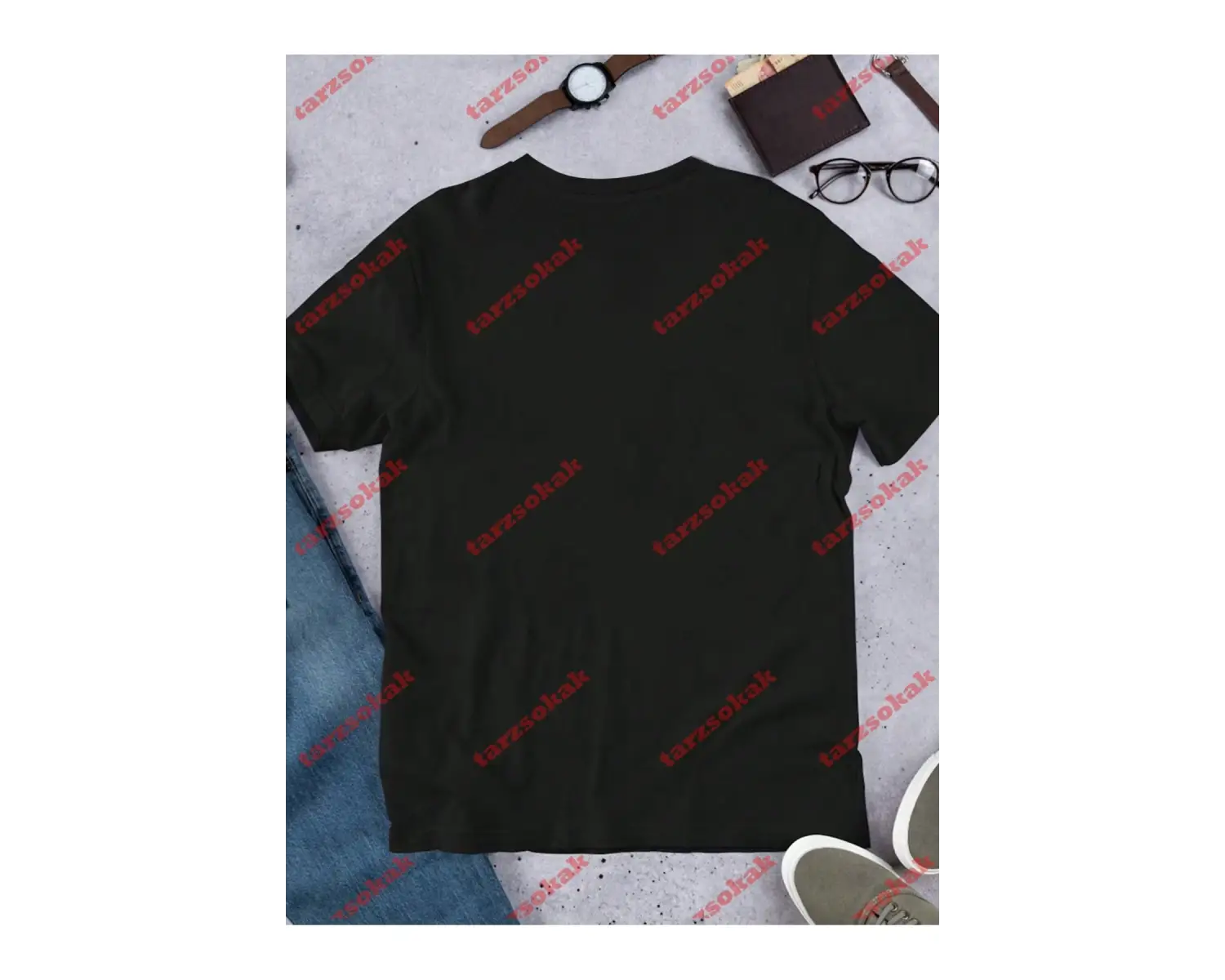 Model 3488 Erkek Yazlık Yuvarlak Yaka Kısa Kollu Günlük Tişört, Yaz