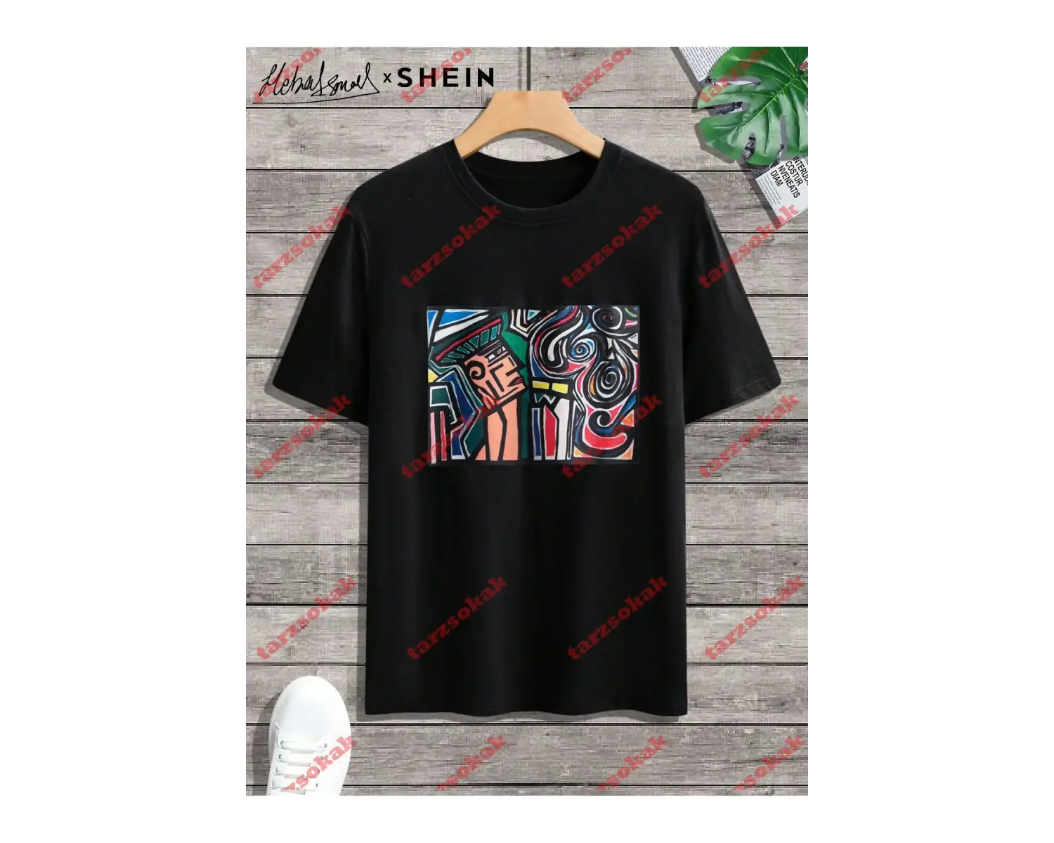 Model 3495 Erkek Yazlık Yuvarlak Yaka Kısa Kollu Günlük Tişört, Yaz