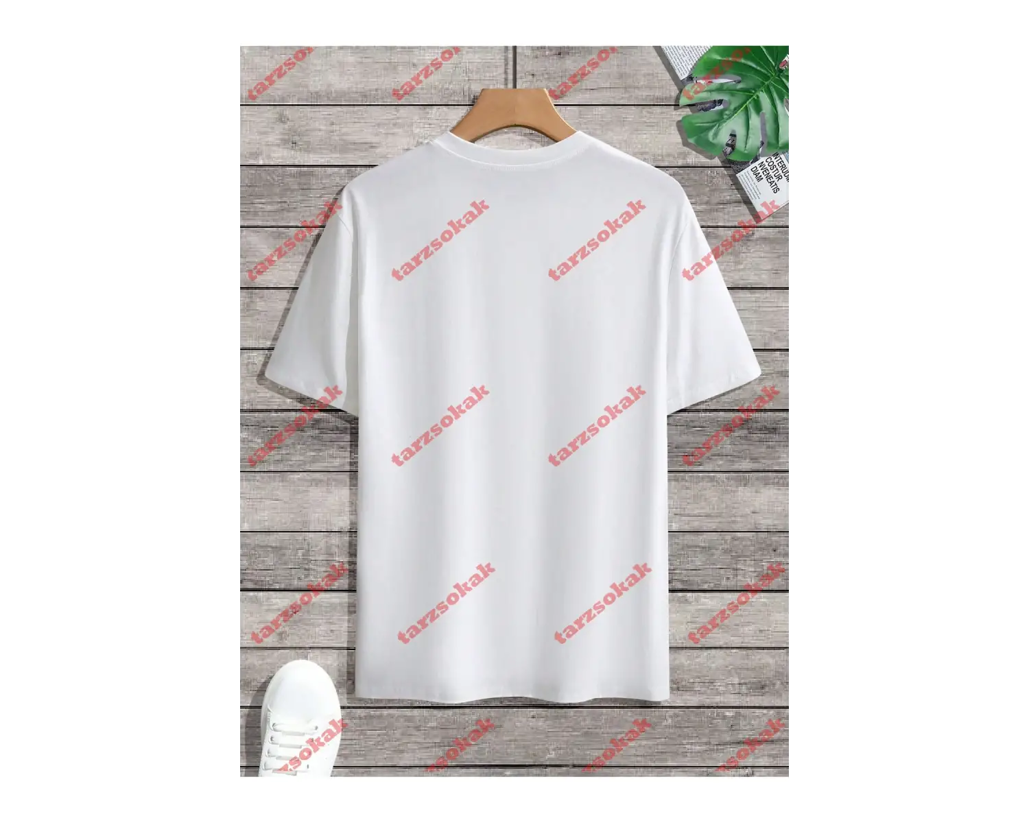 Model 3495 Erkek Yazlık Yuvarlak Yaka Kısa Kollu Günlük Tişört, Yaz