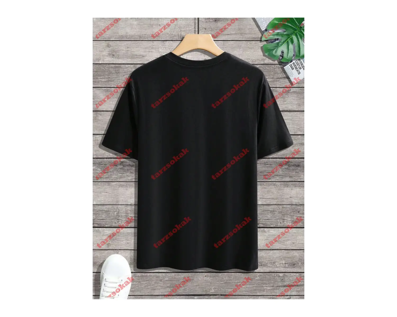 Model 3495 Erkek Yazlık Yuvarlak Yaka Kısa Kollu Günlük Tişört, Yaz