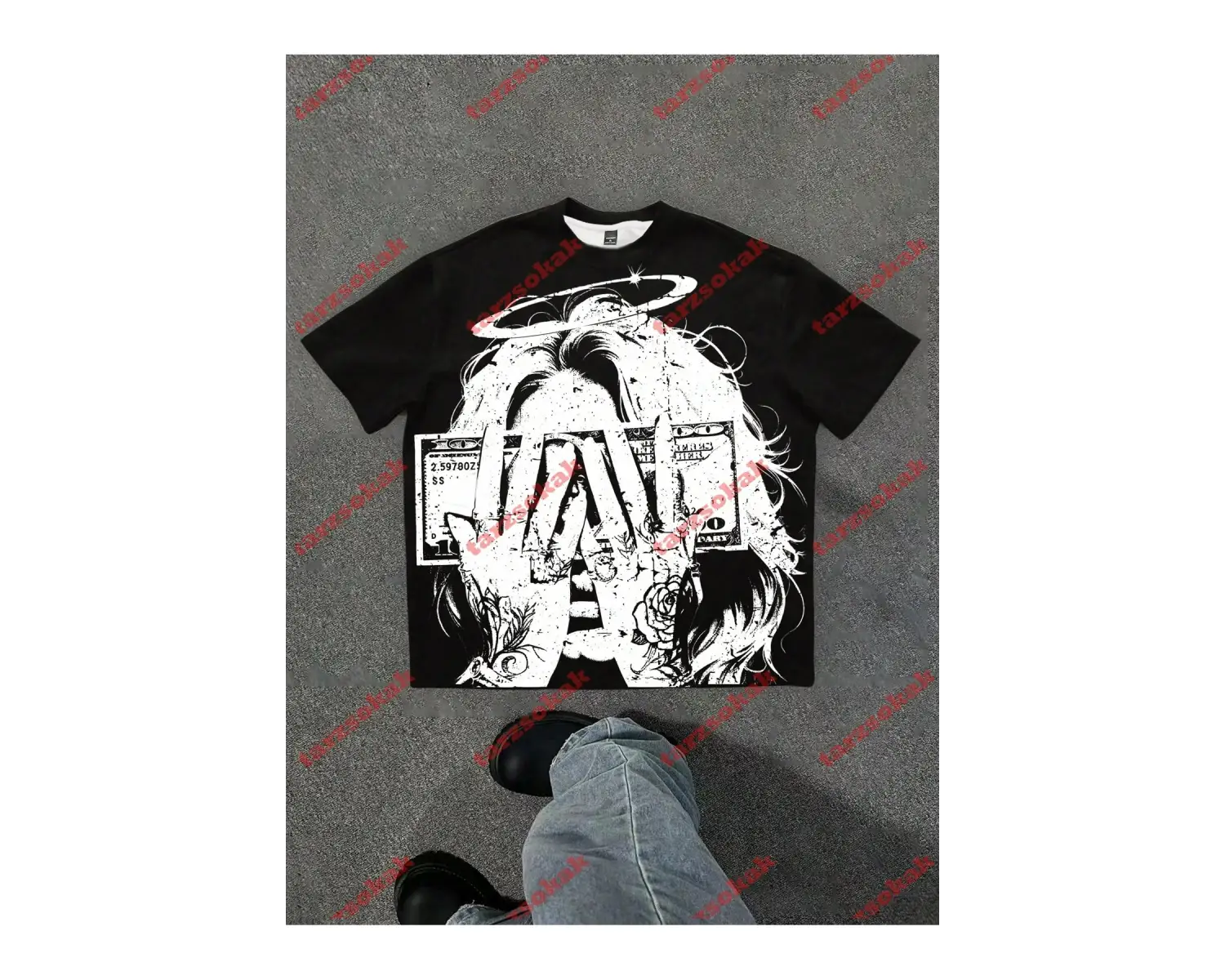 Model 3503 Erkek Yazlık Yuvarlak Yaka Kısa Kollu Günlük Tişört, Yaz