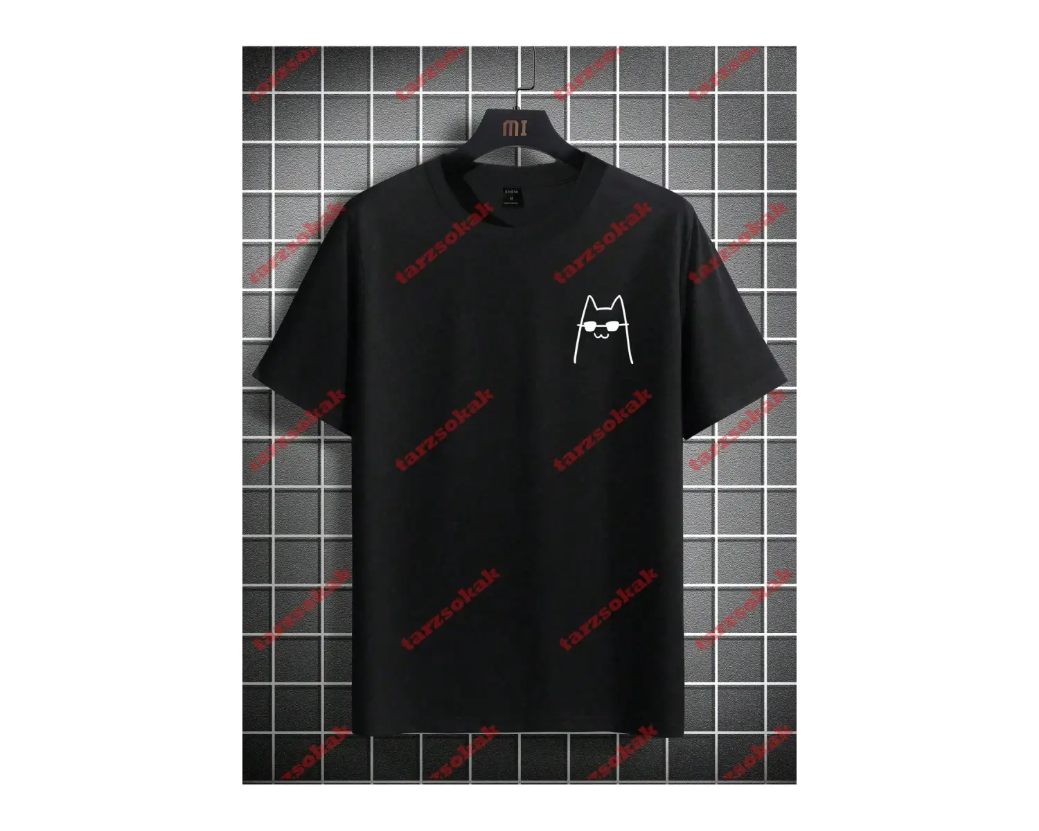 Model 3505 Erkek Yazlık Yuvarlak Yaka Kısa Kollu Günlük Tişört, Yaz