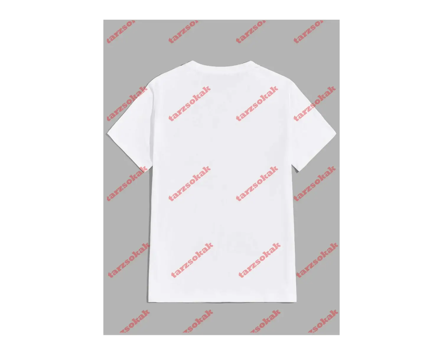 Model 3508 Erkek Yazlık Yuvarlak Yaka Kısa Kollu Günlük Tişört, Yaz