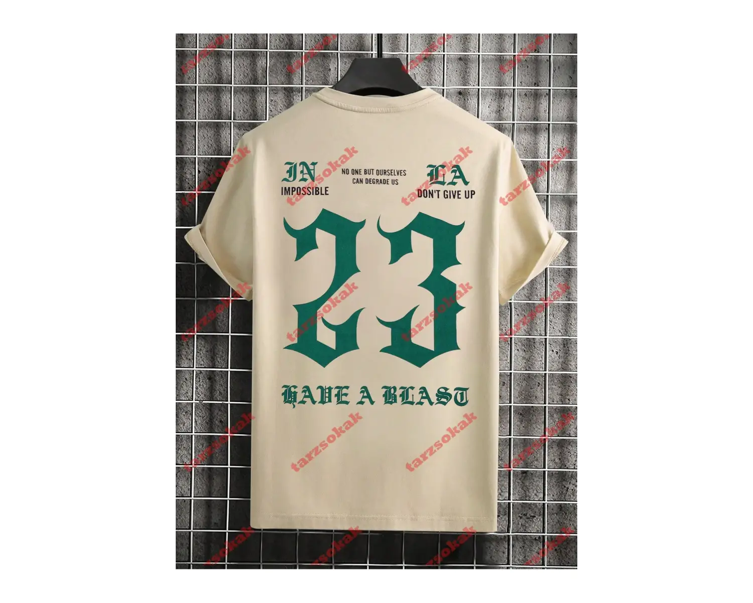 Model 3517 Erkek Yazlık Yuvarlak Yaka Kısa Kollu Günlük Tişört, Yaz