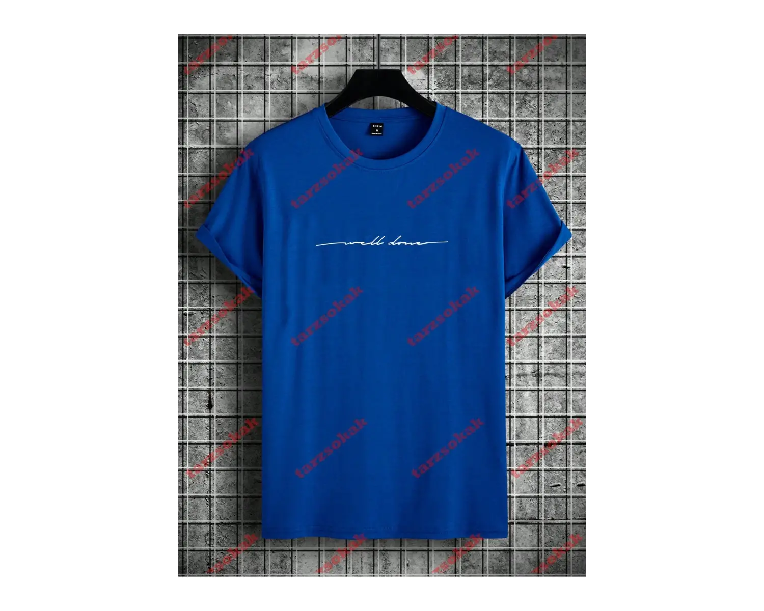 Model 3520 Erkek Yazlık Yuvarlak Yaka Kısa Kollu Günlük Tişört, Yaz