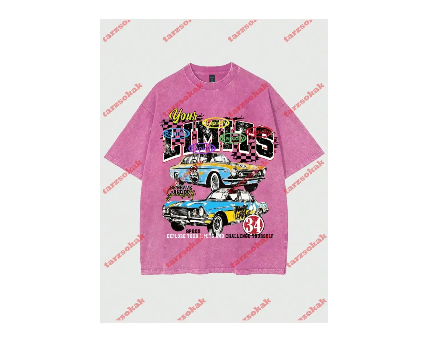 Model 3521 Erkek Yazlık Yuvarlak Yaka Kısa Kollu Günlük Tişört, Yaz