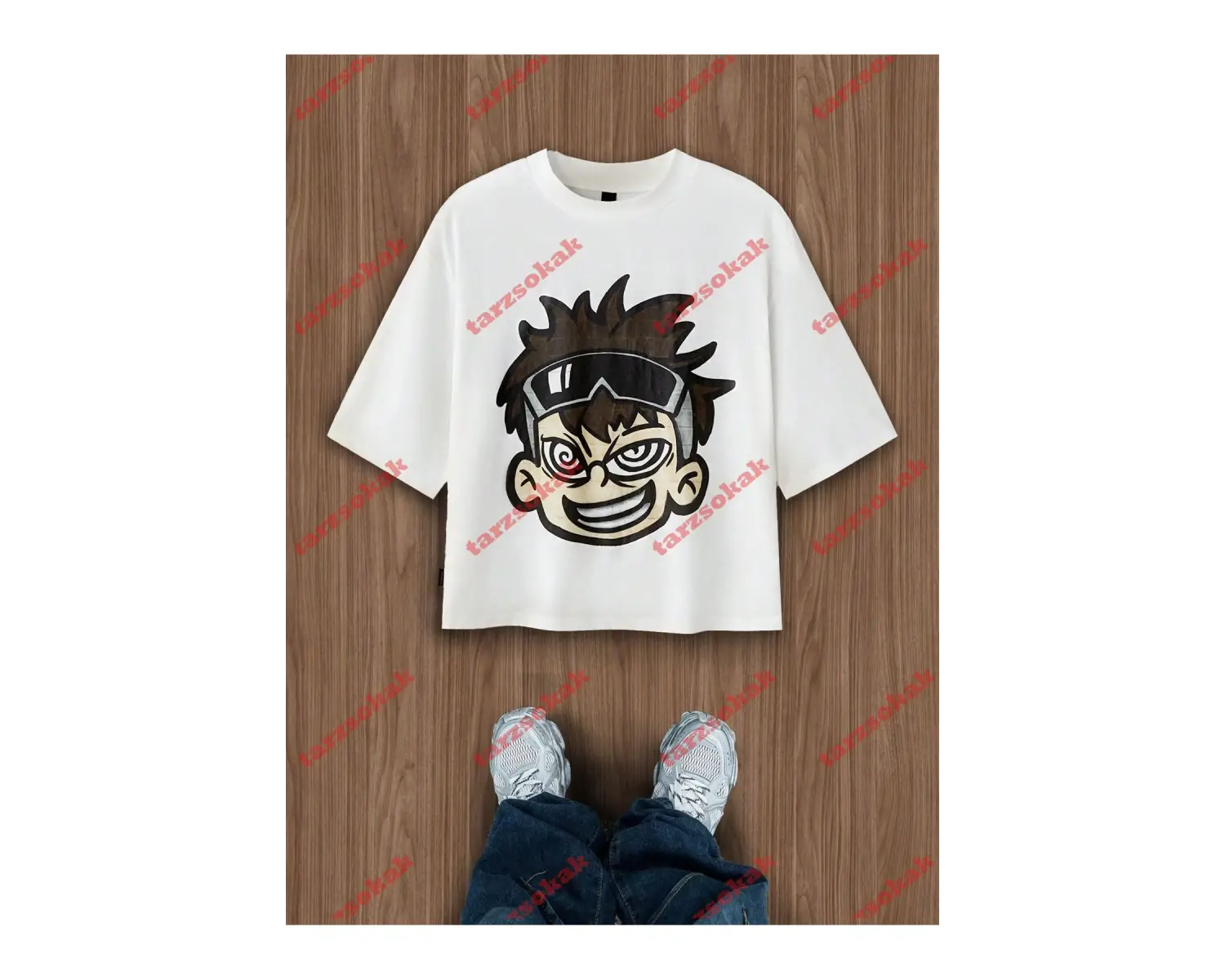 Model 3524 Erkek Yazlık Yuvarlak Yaka Kısa Kollu Günlük Tişört, Yaz