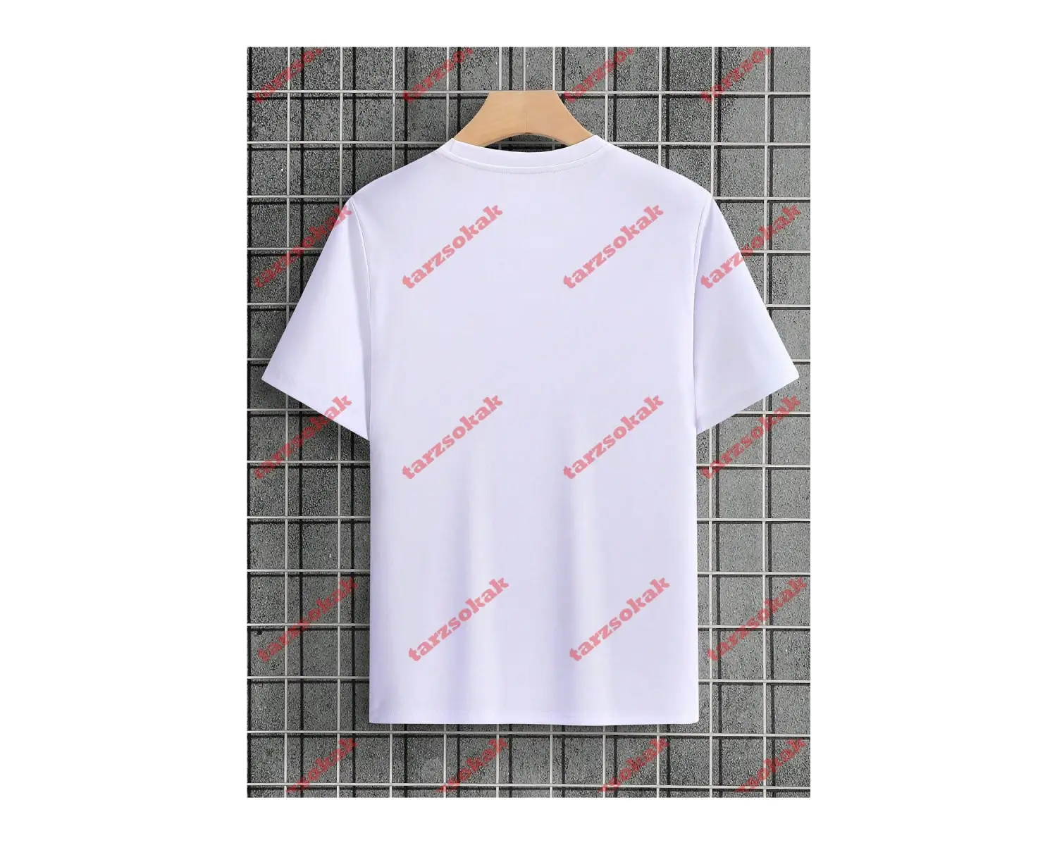 Model 3525 Erkek Yazlık Yuvarlak Yaka Kısa Kollu Günlük Tişört, Yaz