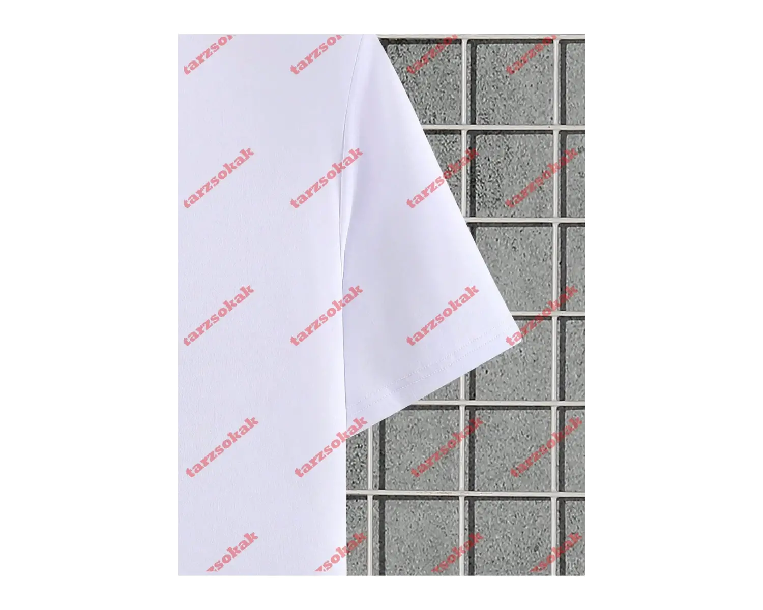 Model 3525 Erkek Yazlık Yuvarlak Yaka Kısa Kollu Günlük Tişört, Yaz