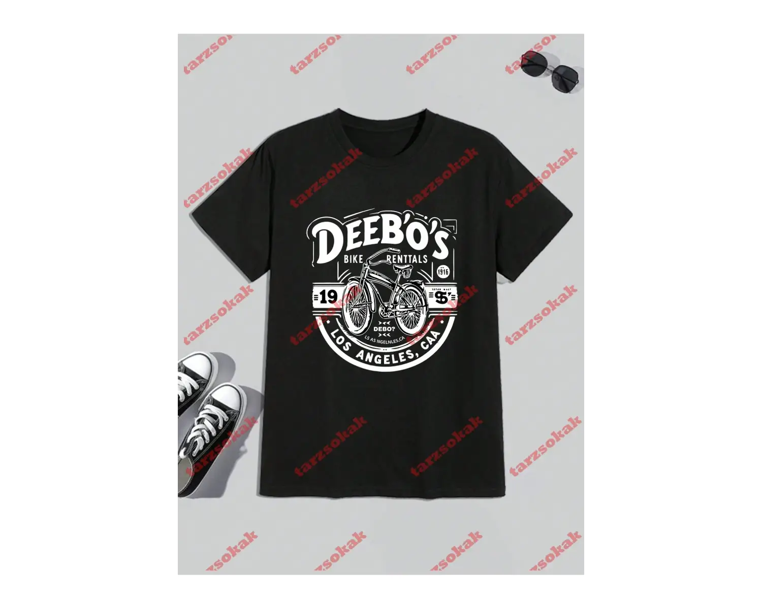 Model 3534 Erkek Yazlık Yuvarlak Yaka Kısa Kollu Günlük Tişört, Yaz