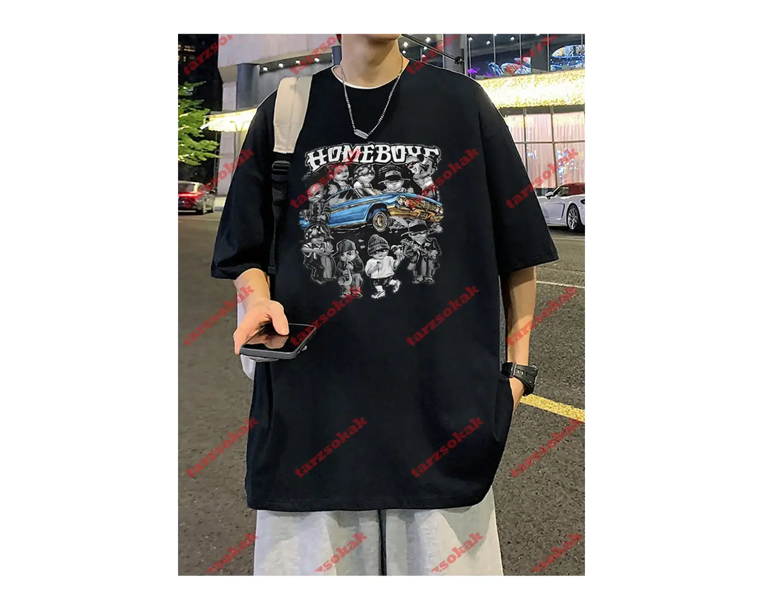 Model 3537 Erkek Yazlık Yuvarlak Yaka Kısa Kollu Günlük Tişört, Yaz