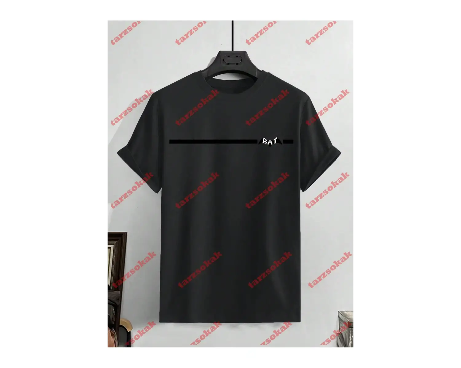 Model 3538 Erkek Yazlık Yuvarlak Yaka Kısa Kollu Günlük Tişört, Yaz