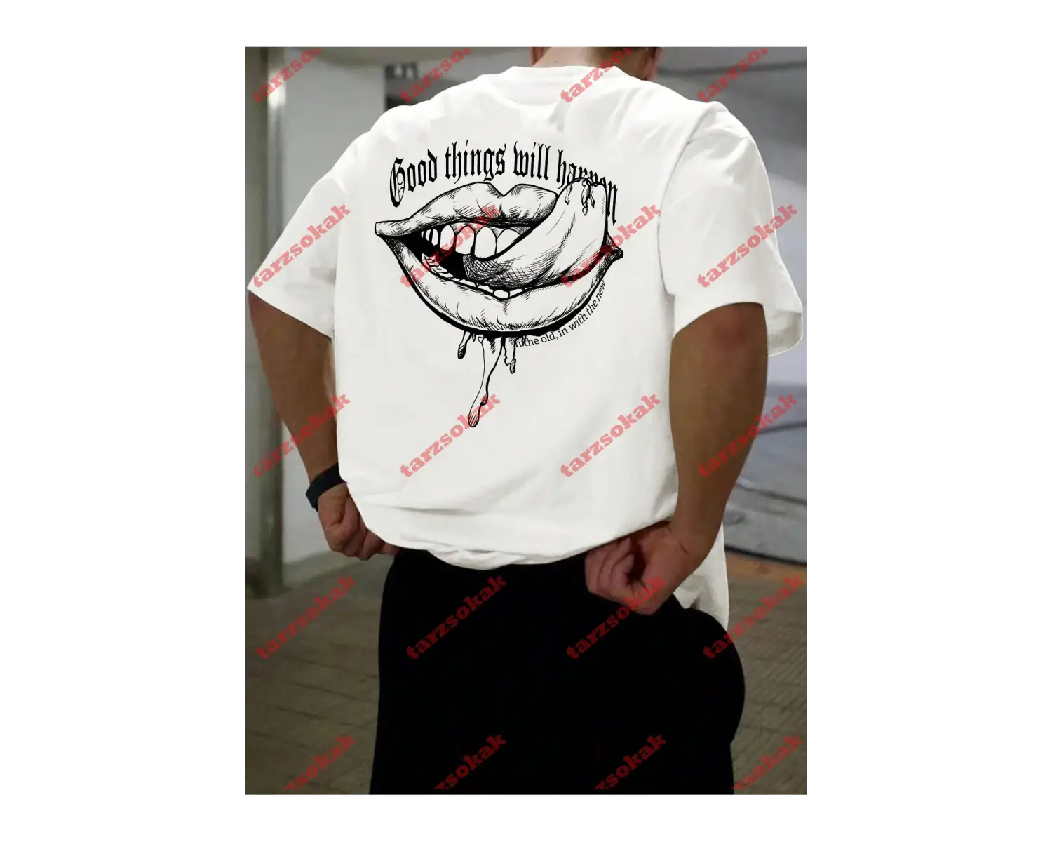 Model 3541 Erkek Yazlık Yuvarlak Yaka Kısa Kollu Günlük Tişört, Yaz