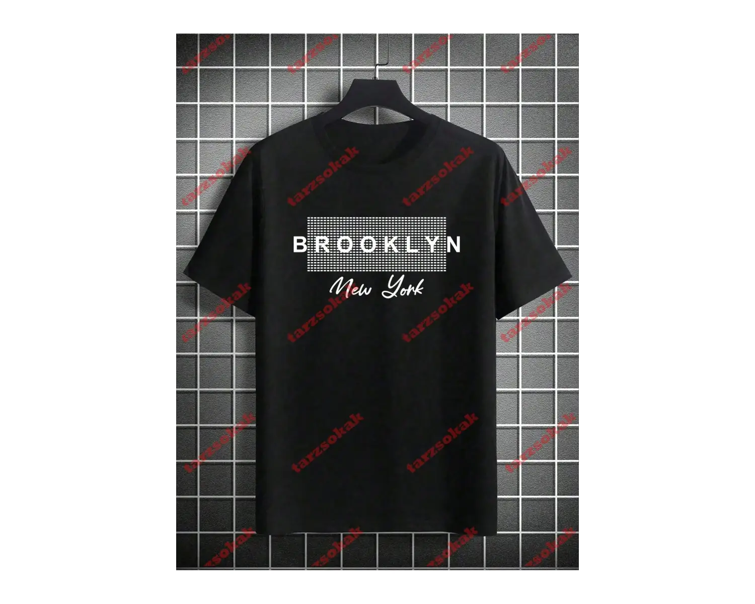 Model 3551 Erkek Yazlık Yuvarlak Yaka Kısa Kollu Günlük Tişört, Yaz