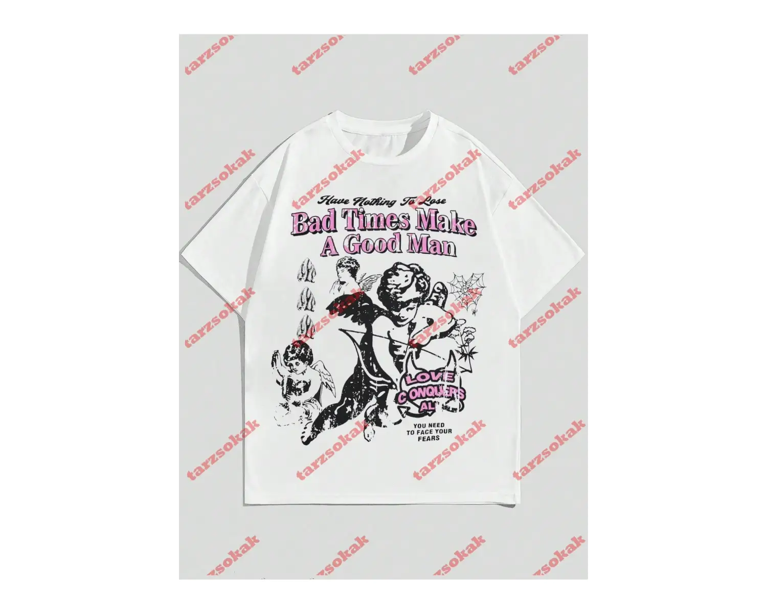 Model 3554 Erkek Yazlık Yuvarlak Yaka Kısa Kollu Günlük Tişört, Yaz