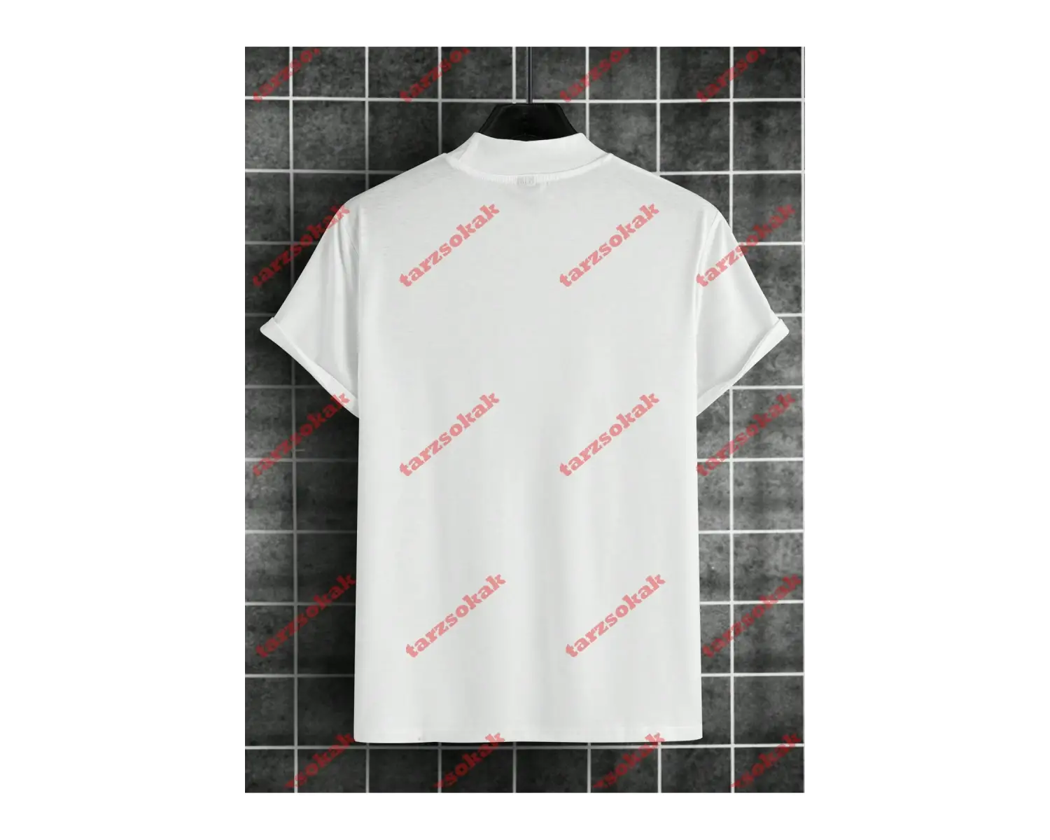 Model 3556 Erkek Yazlık Yuvarlak Yaka Kısa Kollu Günlük Tişört, Yaz