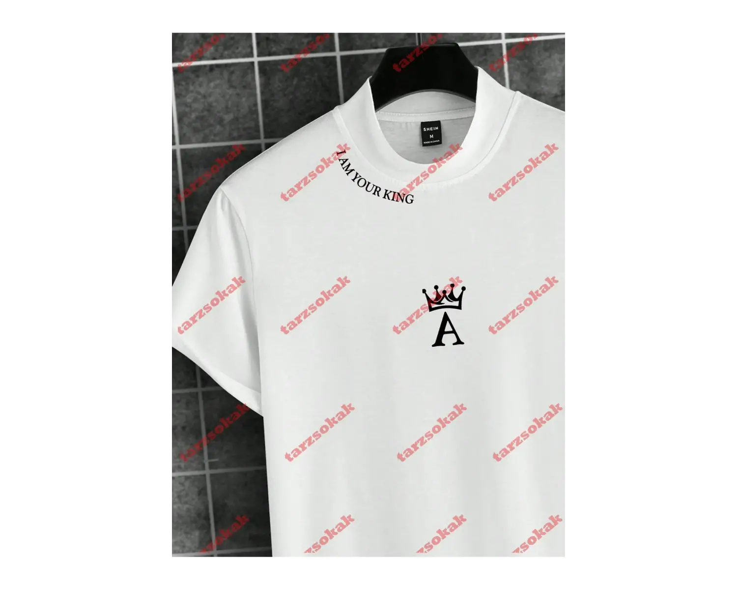 Model 3556 Erkek Yazlık Yuvarlak Yaka Kısa Kollu Günlük Tişört, Yaz