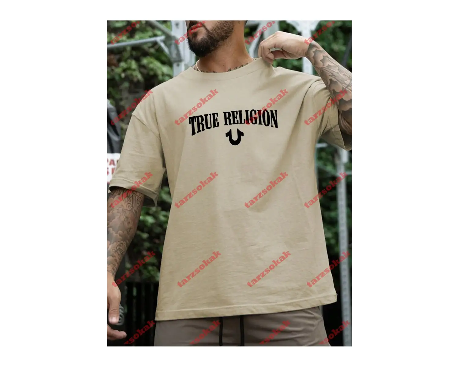 Model 3559 Erkek Yazlık Yuvarlak Yaka Kısa Kollu Günlük Tişört, Yaz