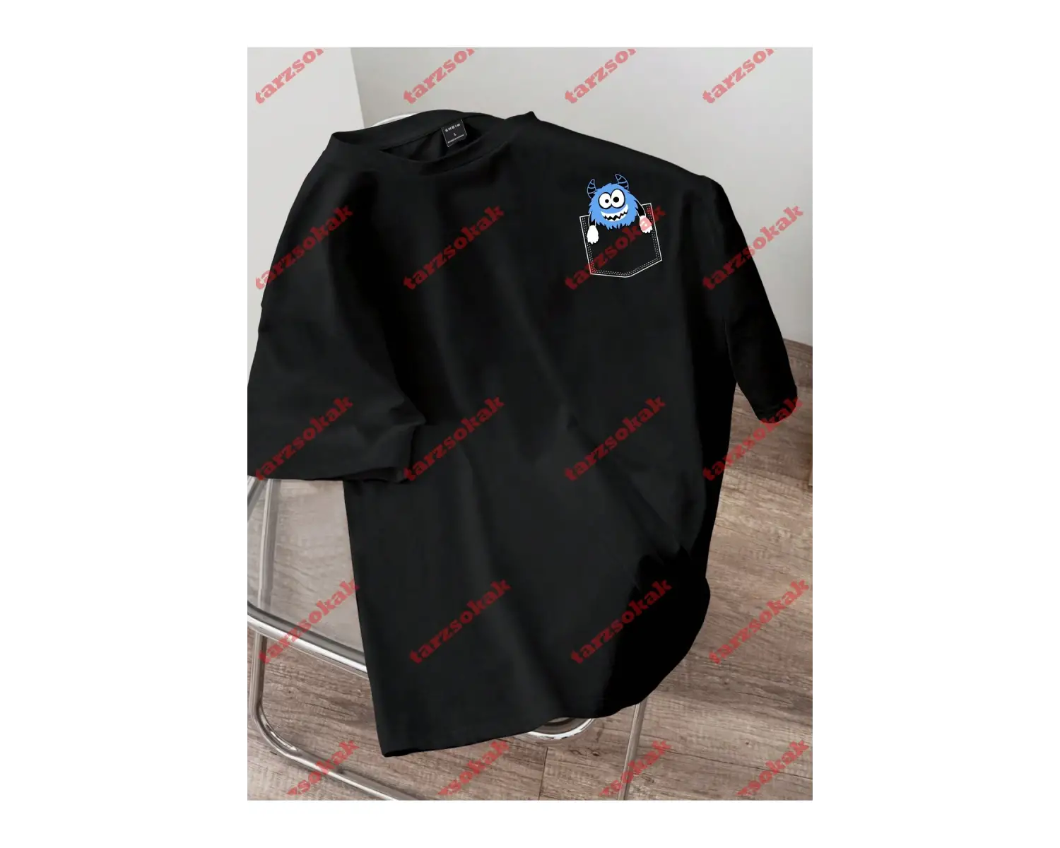 Model 3560 Erkek Yazlık Yuvarlak Yaka Kısa Kollu Günlük Tişört, Yaz