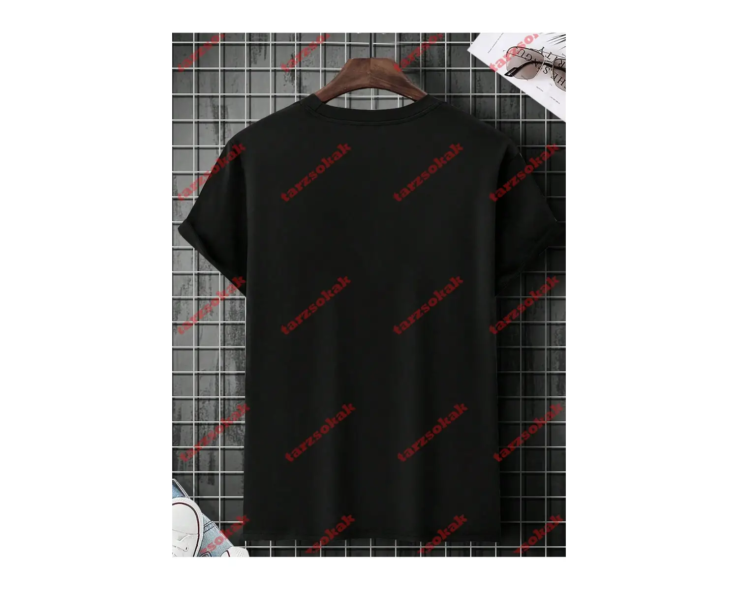 Model 3568 Erkek Yazlık Yuvarlak Yaka Kısa Kollu Günlük Tişört, Yaz