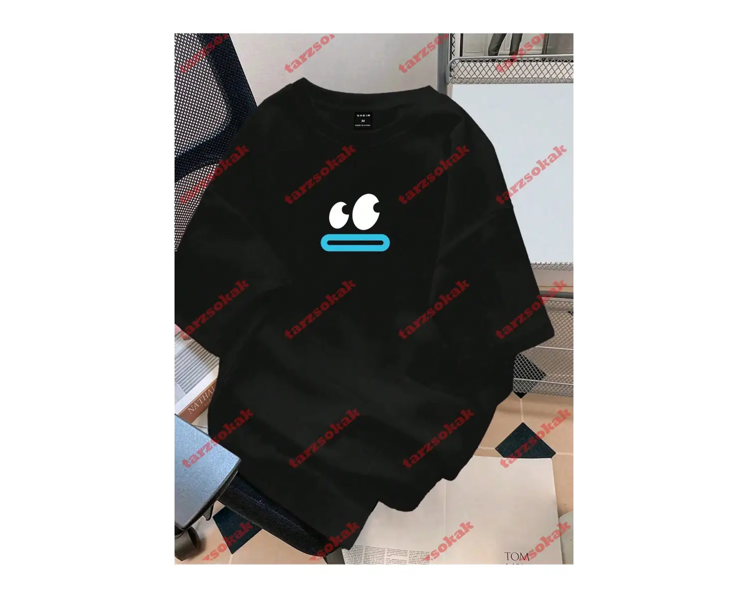 Model 3573 Erkek Yazlık Yuvarlak Yaka Kısa Kollu Günlük Tişört, Yaz