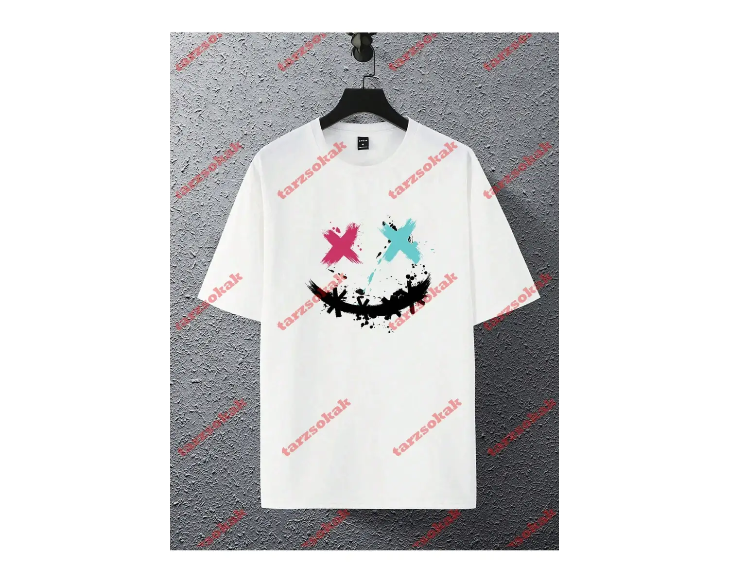 Model 3581 Erkek Yazlık Yuvarlak Yaka Kısa Kollu Günlük Tişört, Yaz