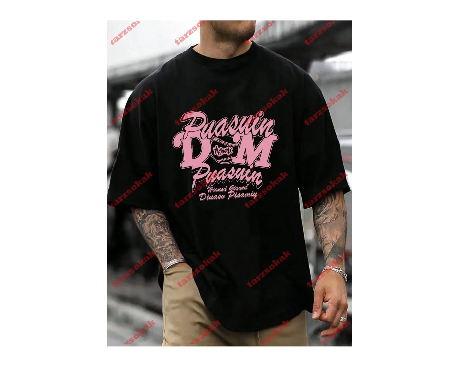 Model 3582 Erkek Yazlık Yuvarlak Yaka Kısa Kollu Günlük Tişört, Yaz