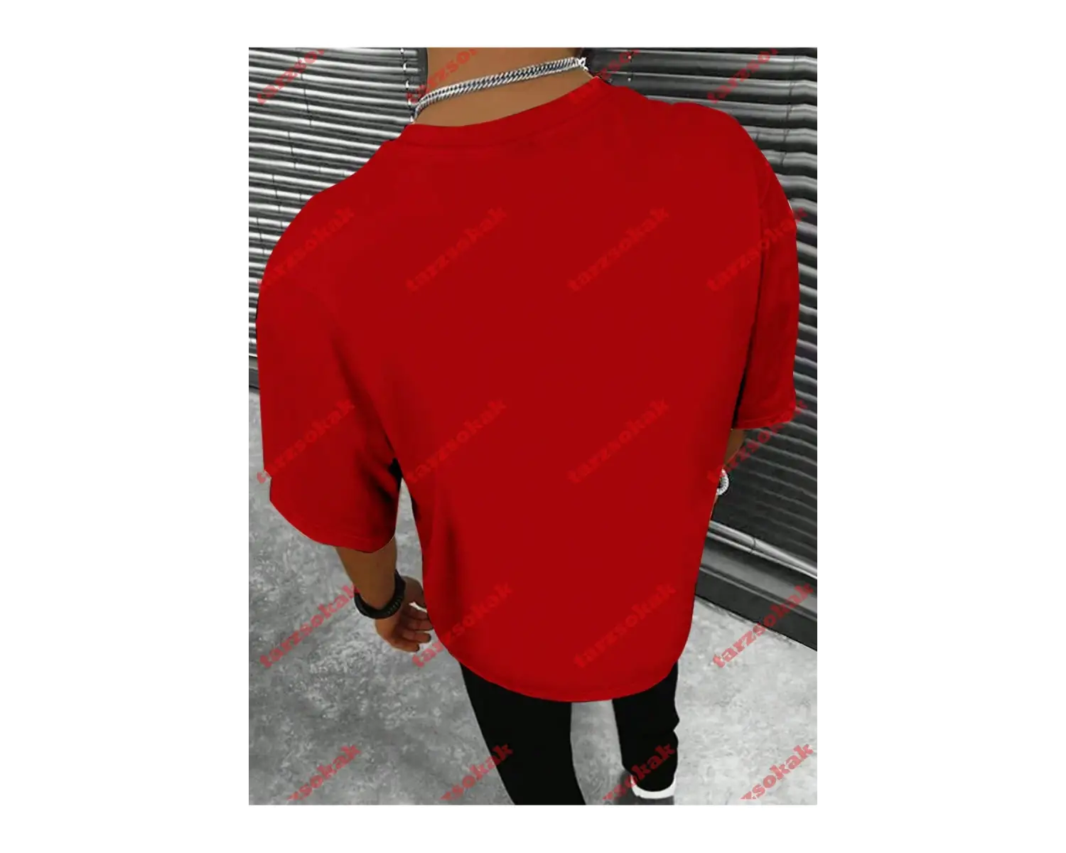 Model 3590 Erkek Yazlık Yuvarlak Yaka Kısa Kollu Günlük Tişört, Yaz